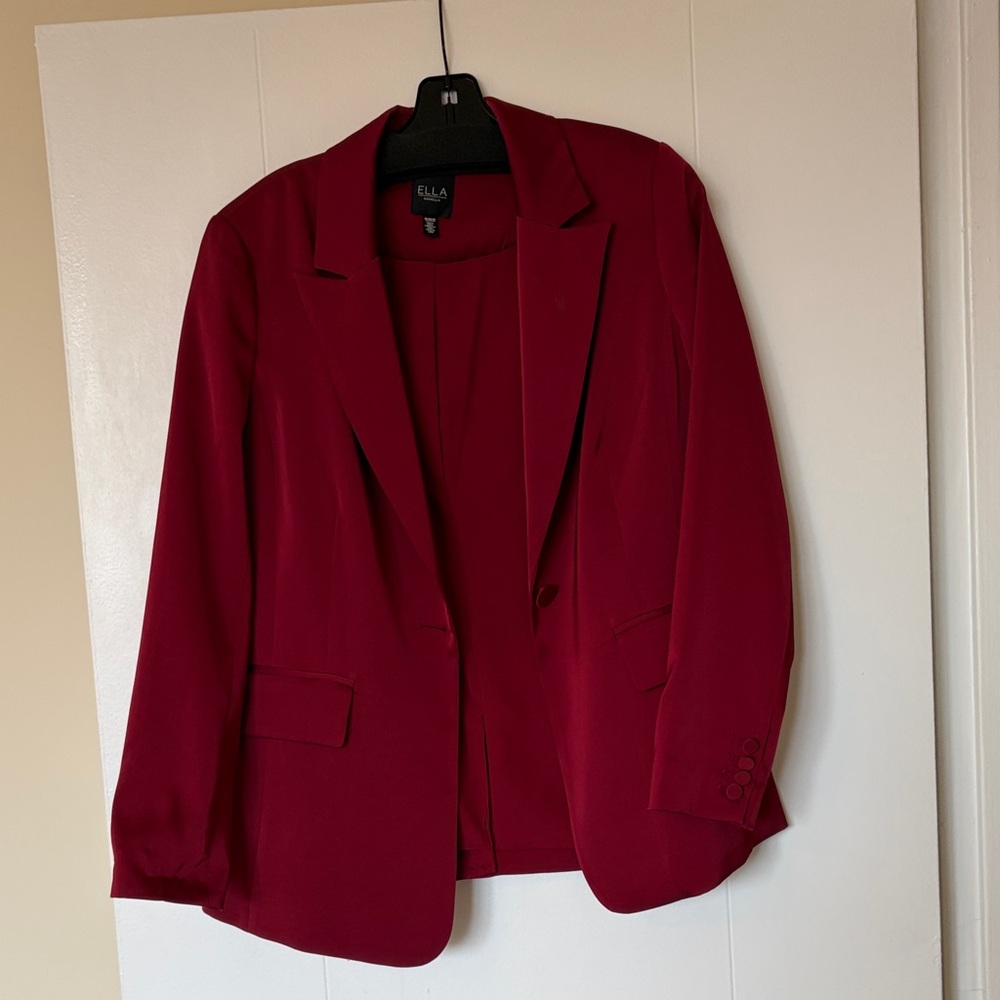 Rafaella Deep Red Blazer